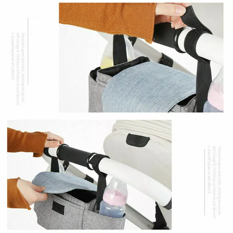 Image 61 - Baby Diaper Organizer Caddy Changing Nappy Kids Storage Carrier Bag Cup Holder