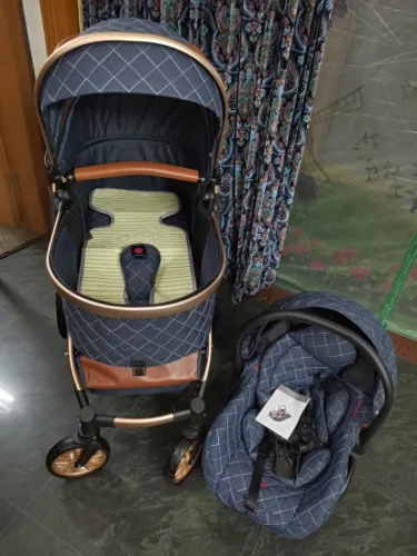 Luxury Baby Stroller – 3 In 1 Multi-Functional photo review