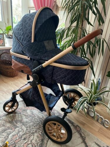 Luxury Baby Stroller – 3 In 1 Multi-Functional photo review