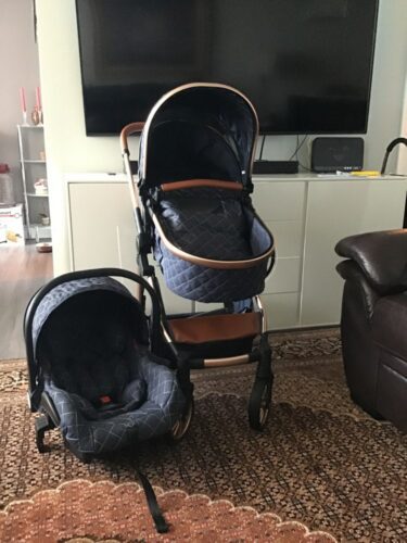 Luxury Baby Stroller – 3 In 1 Multi-Functional photo review