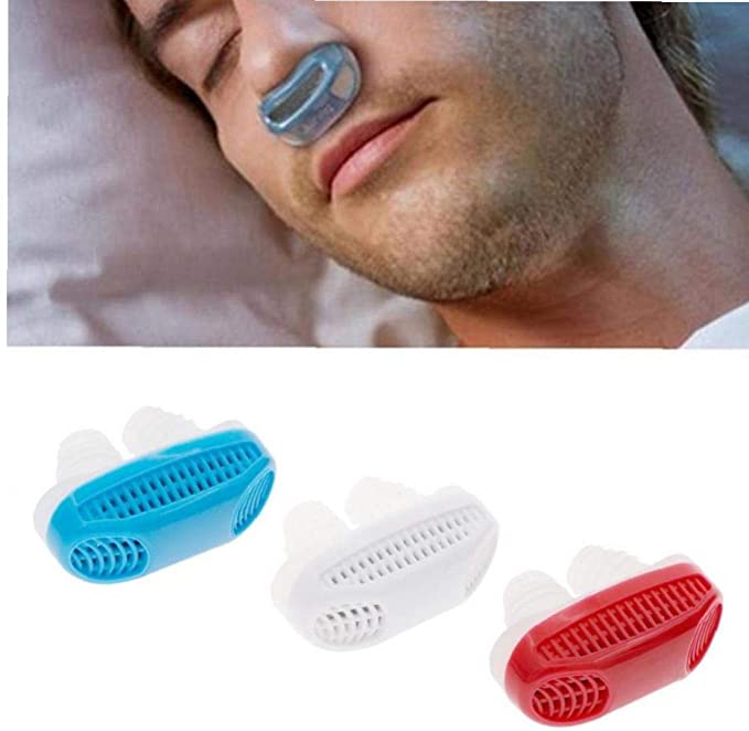 Anti snoring device micro cpap clip