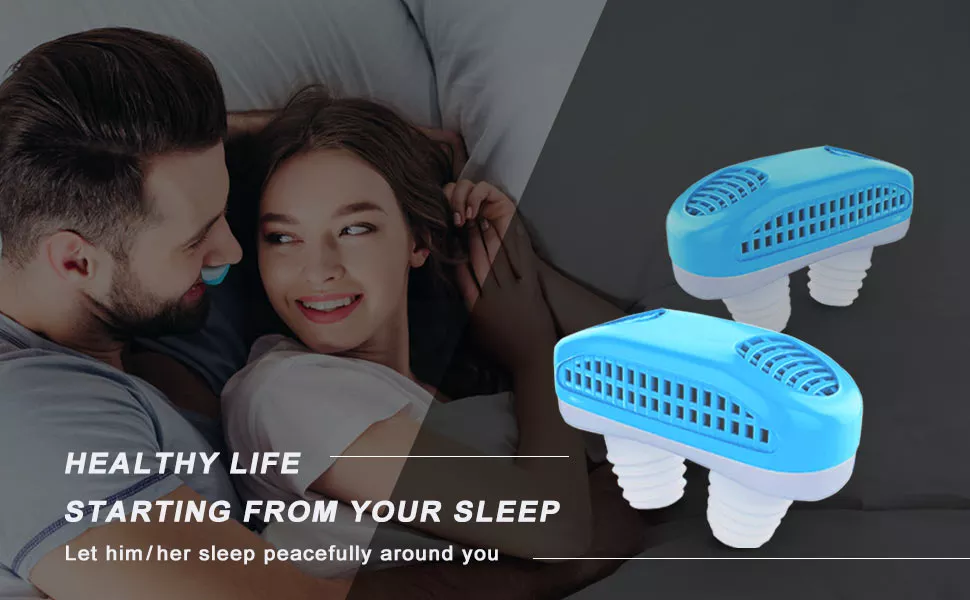 One of the best snoring solutions, EaseSleep™ Anti snoring Micro CPAP Device is an anti snoring nose filter that is specially designed to treat sleep apnea, snoring and nasal congestion, it purifies air pollution and allows you to breathe fresh and healthy air. It is an excelent alternative for heavy sleep apnea machine developed for nasal snorers, opening up nasal airways and allowing easy breathing. Simply place your EaseSleep snoring aids into the nostrils, causing no injury to the nasal hairs or lining, and it is quite soft. this snoring remedy allow you utilising filtered air to remove toxic gases and dust, which can successfully relieve asthma and allow you to breathe fresh, healthy air. Miniature size and light weight of this nasal dilator will not put additional pressure on the nose, and can be used in a variety of settings including indoors, outdoors, hospitals, and more.