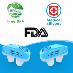 One of the best snoring solutions, EaseSleep™ Anti snoring Micro CPAP Device is an anti snoring nose filter that is specially designed to treat sleep apnea, snoring and nasal congestion, it purifies air pollution and allows you to breathe fresh and healthy air. It is an excelent alternative for heavy sleep apnea machine developed for nasal snorers, opening up nasal airways and allowing easy breathing. Simply place your EaseSleep snoring aids into the nostrils, causing no injury to the nasal hairs or lining, and it is quite soft. this snoring remedy allow you utilising filtered air to remove toxic gases and dust, which can successfully relieve asthma and allow you to breathe fresh, healthy air. Miniature size and light weight of this nasal dilator will not put additional pressure on the nose, and can be used in a variety of settings including indoors, outdoors, hospitals, and more.