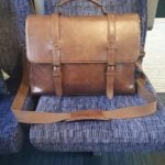 Leather messenger bag - Men's Laptop bag photo review