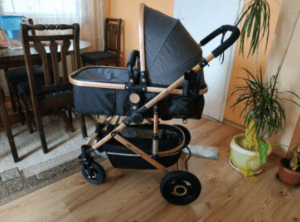 Premium Baby Pram - 3 In 1 Multi-Functional photo review