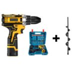 With Cordless Drill Set