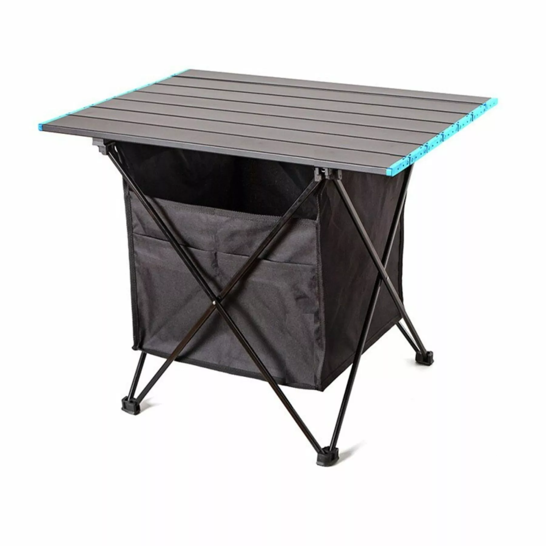 Portable Camping Table with storage – Bild 1