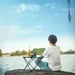 Portable Camping Table with storage – Bild 7