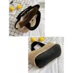 Straw beach bag - Imagen 6