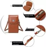Leather phone bag - Bild 3