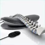 iSpinal ™ - Lower Back Massager With Vibration and Dynamic Traction ( 38-44 Degree Warm Compress)