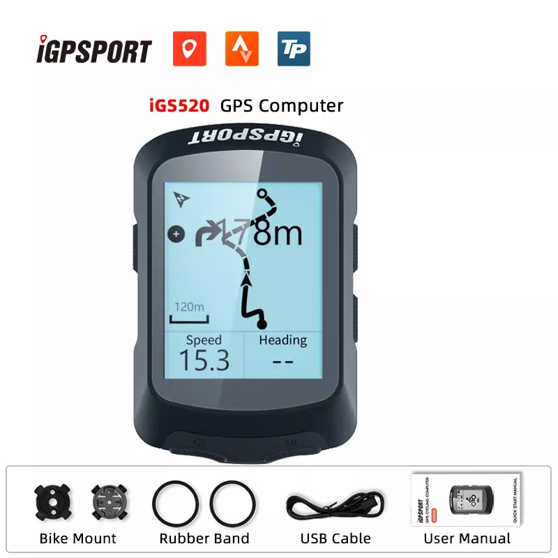 Bike Computer GPS With Wireless Speedometer-  Waterproof Navigation / 2.2 inch - With Heart Rate Monitor – Bild 6