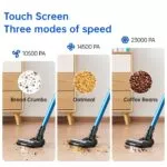 Cordless Vacuum Cleaner - 22000Pa Powerful Suction wih LED Touch Screen - Imagen 2