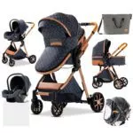 Royal Luxury Baby Pushchair 3 in 1 – Image 7