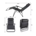 Recliner garden foldable relaxing Chair - Image 7