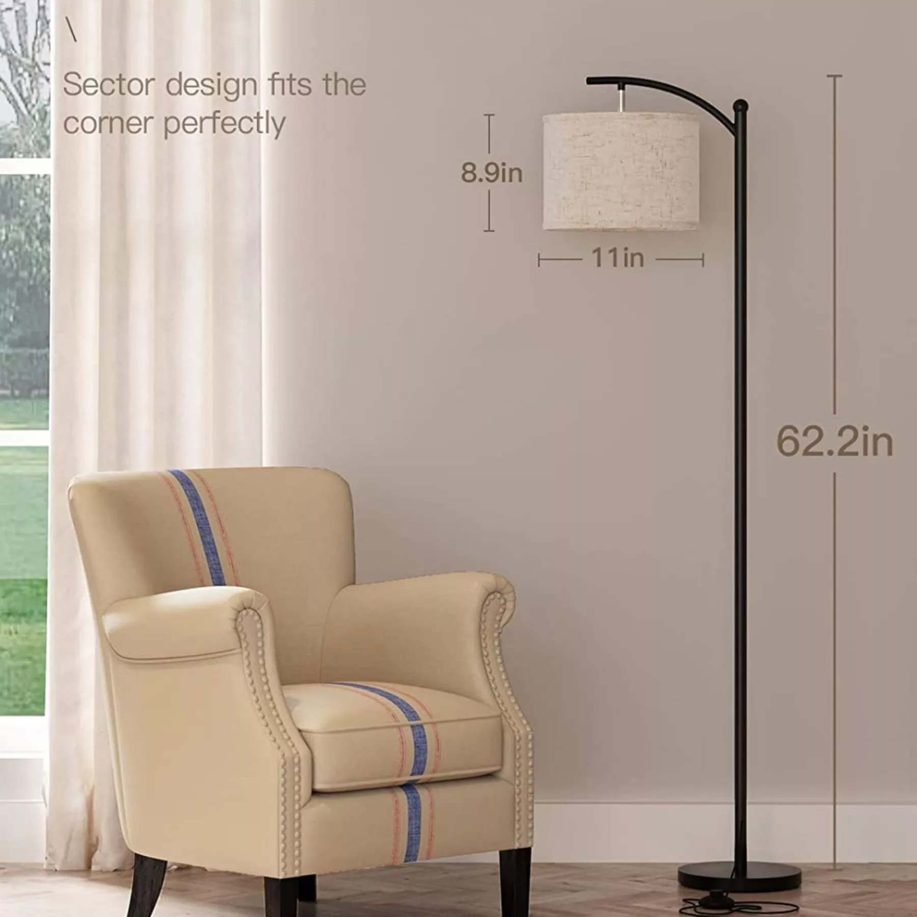 Floor standing lamp for living room - Image 3