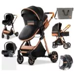Royal Luxury Baby Pushchair 3 in 1 – Image 4