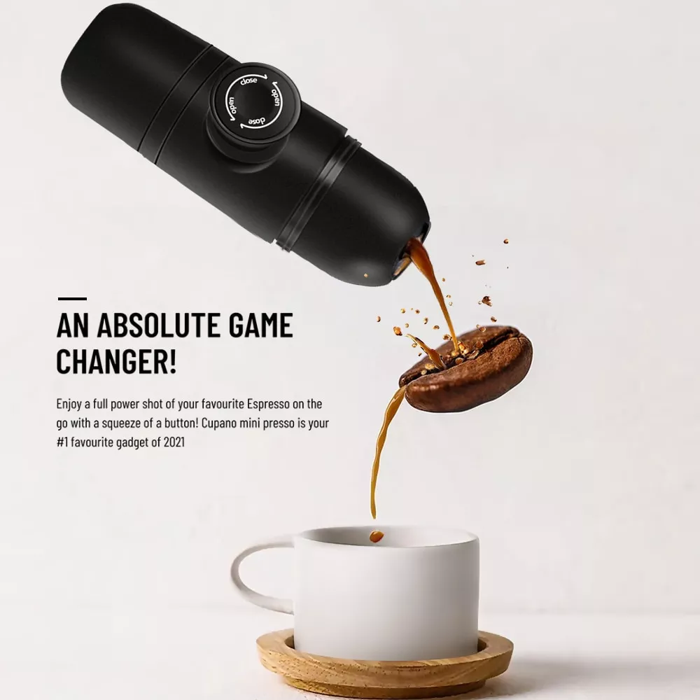HotPress™ –  Mini Portable Coffee Maker – Bild 4