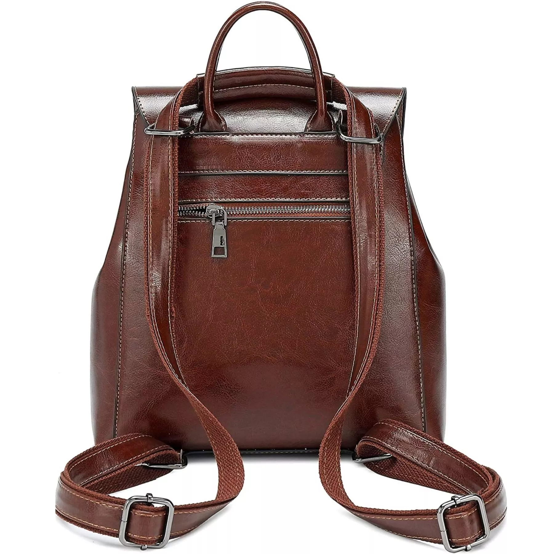 Women's leather backpack – Bild 8