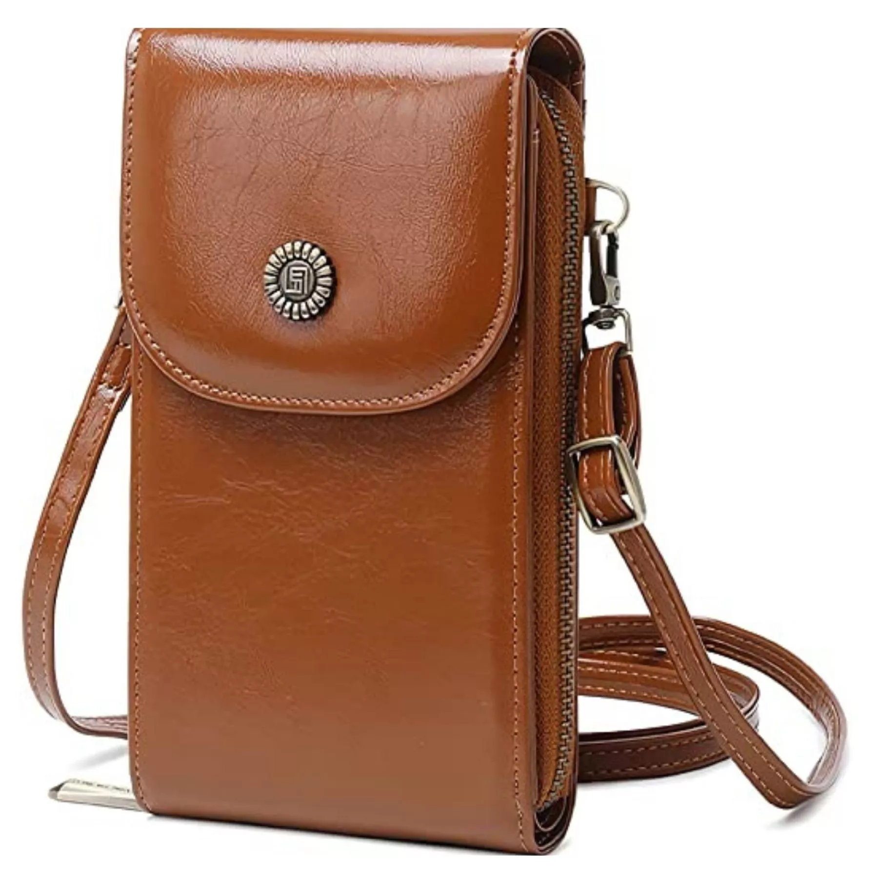 Leather phone bag - Bild 1
