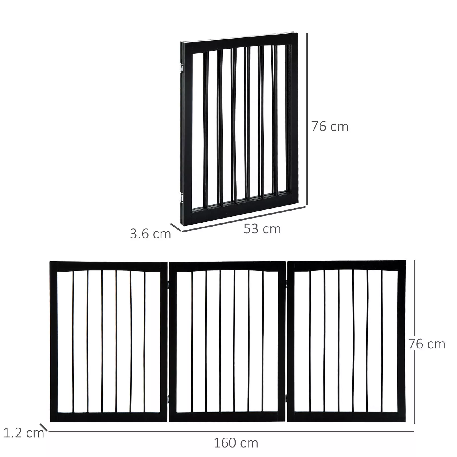 Folding Pet Safety Gate – Bild 7