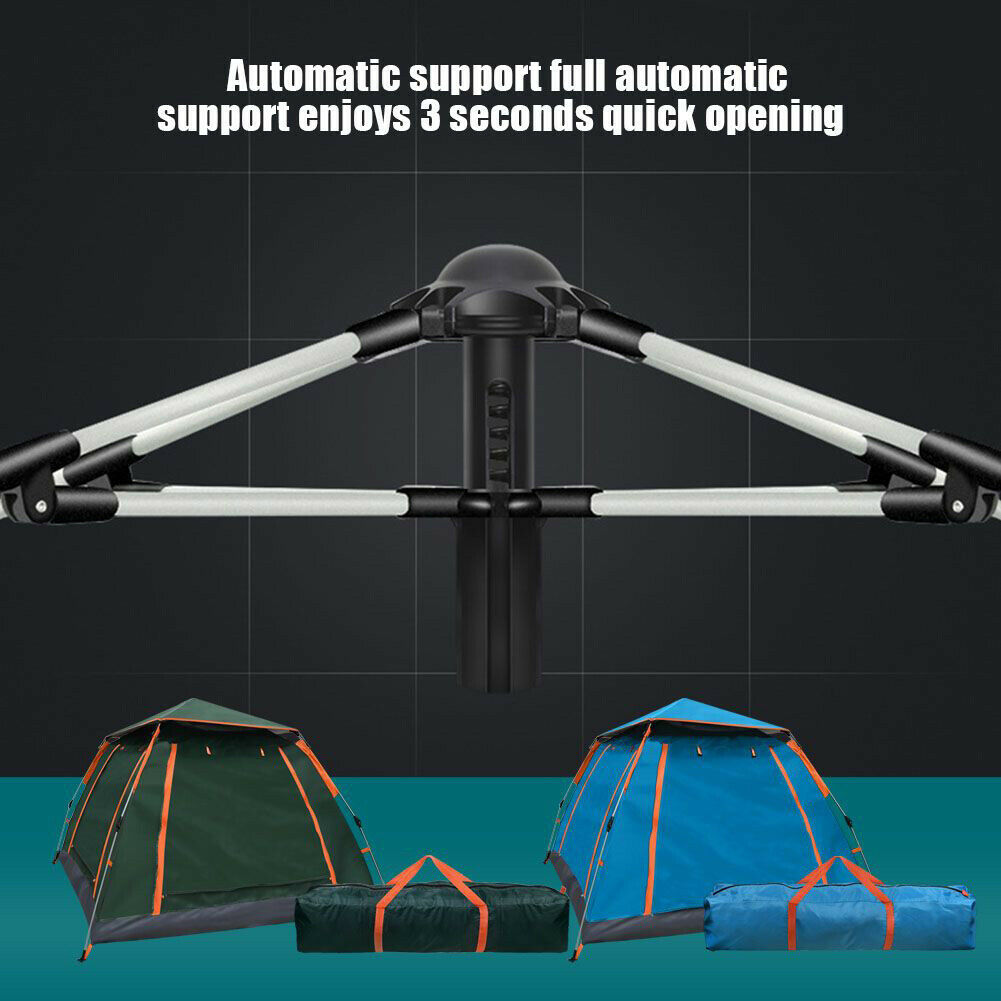 Image 31 - 3-4People Waterproof Automatic Outdoor Instant Pop Up Tent Camping Hiking Canopy