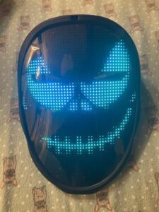 HalloweenFace™ LED Programmable Full Halloween Mask photo review