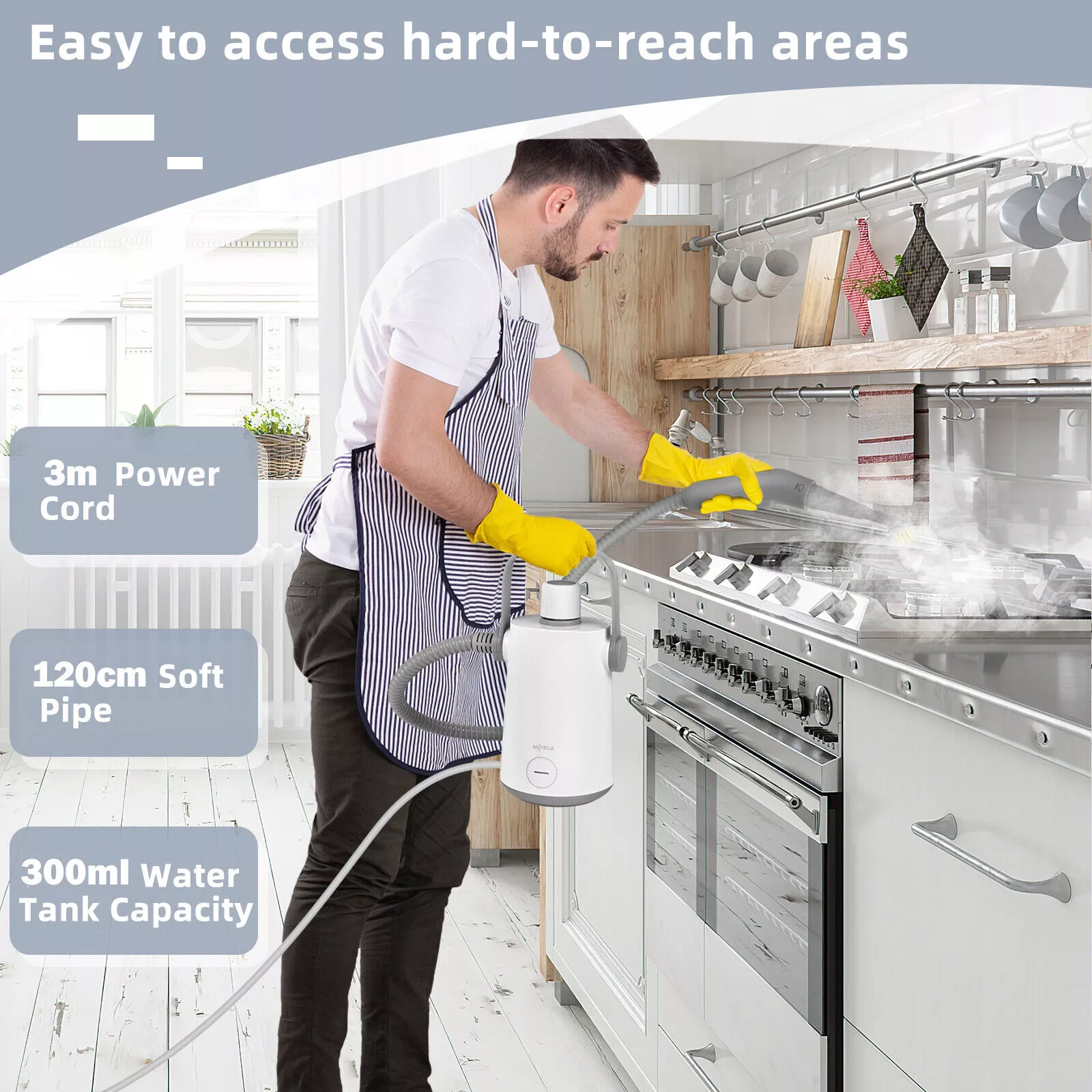 CoolClean™ Handheld Steam Cleaner – Image 5