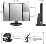 MirrorTech™ LED Touch Screen Makeup Mirror - Image 5