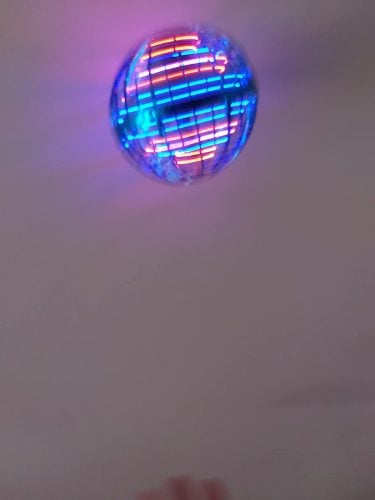 Magic Hoverball LED Flying Spinner photo review