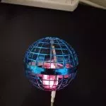 Magic Hoverball LED Flying Spinner photo review