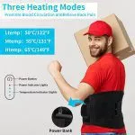 Rlevo™ Back Support Belt with Heating Pad for Lower Back Pain Relief – Bild 4
