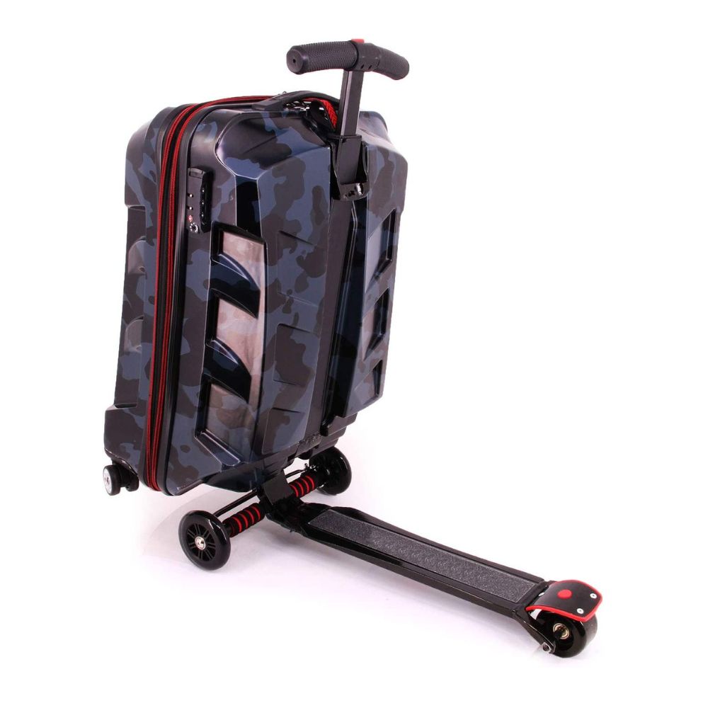 valor difícil Emperador SuitMover™ Foldable Riding Suitcase Scooter For Adult - Brivelle Store
