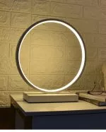 LED Desk Lamp Round Acrylic Reading Lamp - Imagen 5