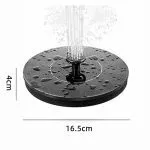 Solar Powered Floating Pump Water Fountain – Image 8
