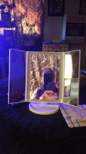 MirrorTech™ LED Touch Screen Makeup Mirror photo review