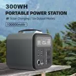 Solar Generator 300W Portable Power Station - Afbeelding 2