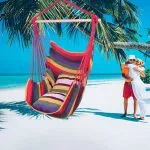 HulaSwing™ Large Garden Hammock Chair Hanging Swing Seat - Imagen 2