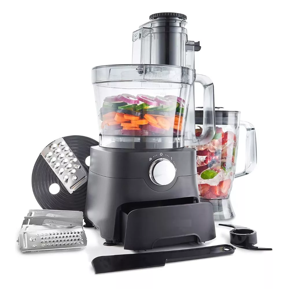 CookMix™ Food Processor Chopper Electric - 1000W Blender Juicer – Bild 1