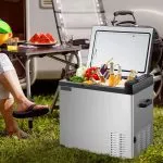 Mini Car Refrigerator Portable Small Fridge Freezer