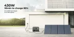 600W-268Wh Portable Power Station with Solar Panel - Imagen 4