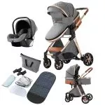 Royal Luxury Baby Pushchair 3 in 1 – Image 11