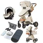 Royal Luxury Baby Pushchair 3 in 1 – Image 8