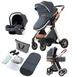 Royal Luxury Baby Pushchair 3 in 1 – Image 7