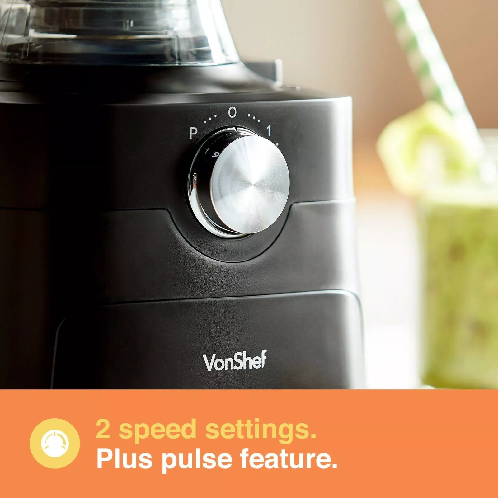 CookMix™ Food Processor Chopper Electric - 1000W Blender Juicer – Bild 4