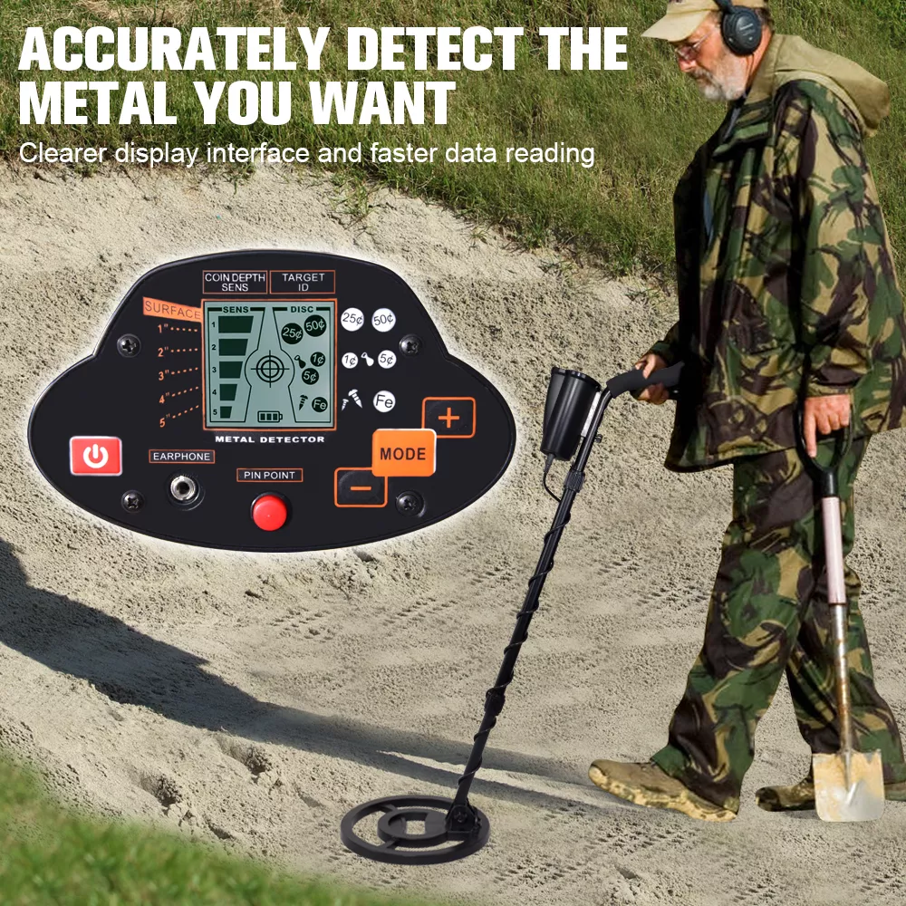 Professionnel Metal Detector Complete Set – Image 2