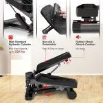 Mini Stepper Machine with Resistance Bands & Calories Count - Image 4