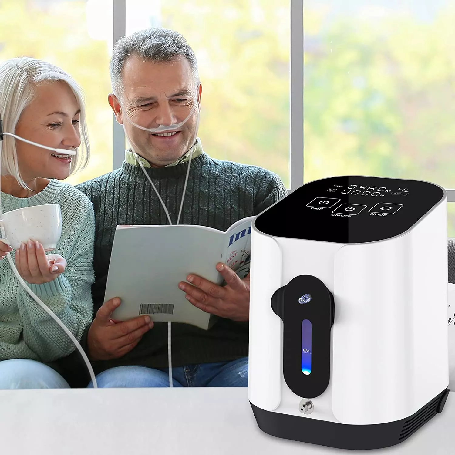 1L-4L Adjustable Mini Oxygen Concentrator - Image 2