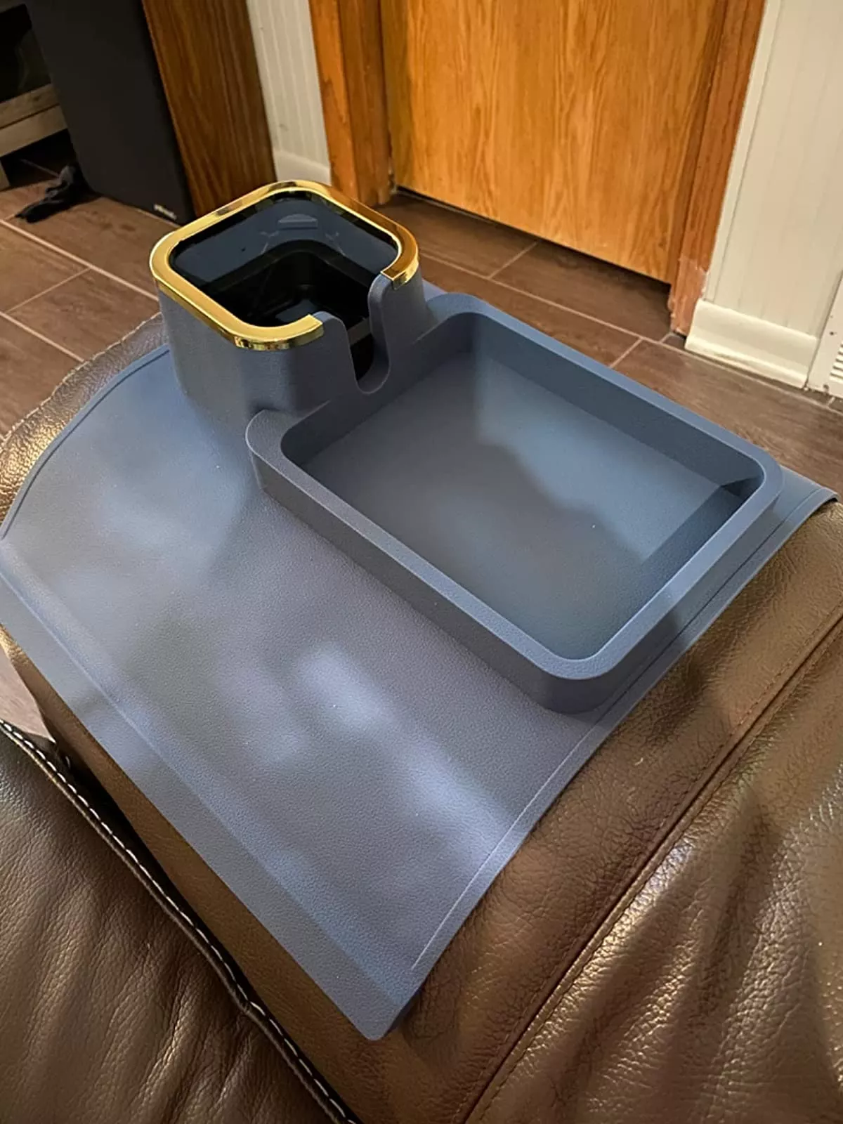 Silicone Sofa Armrest Cup Holder photo review