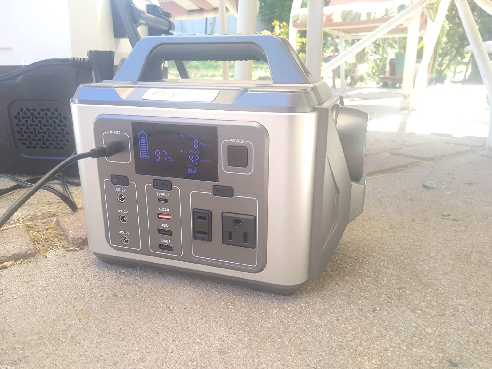 300W Portable Power Station Solar Generator photo review